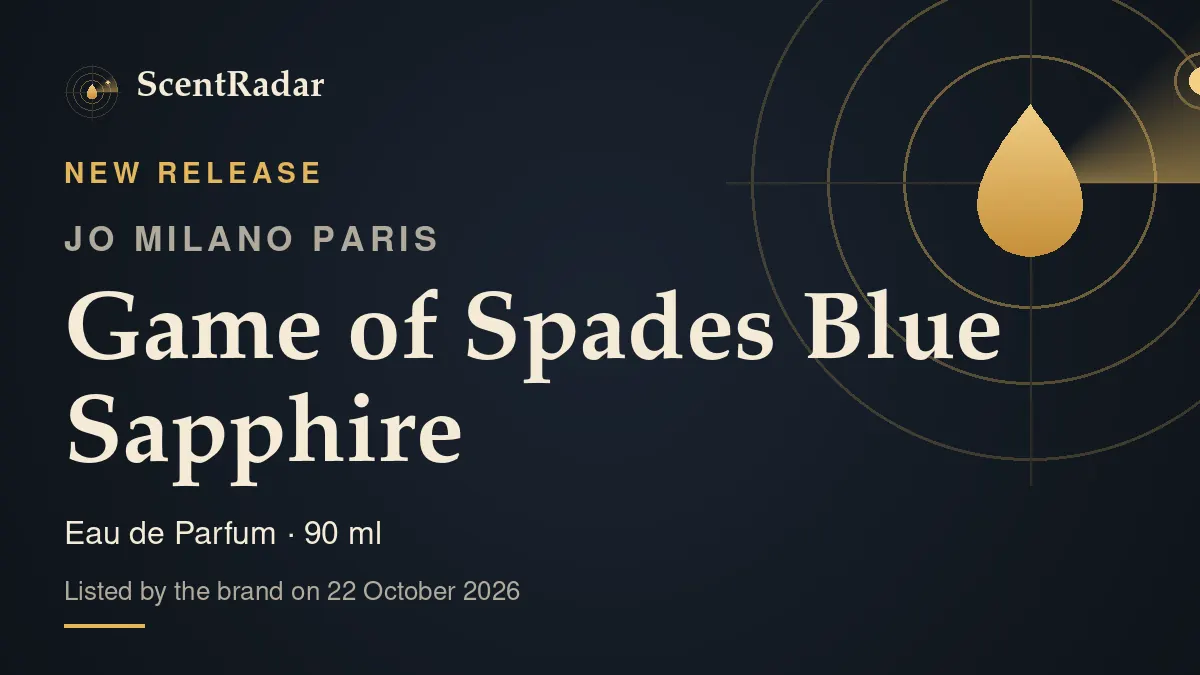 Jo Milano Paris Game of Spades Blue Sapphire