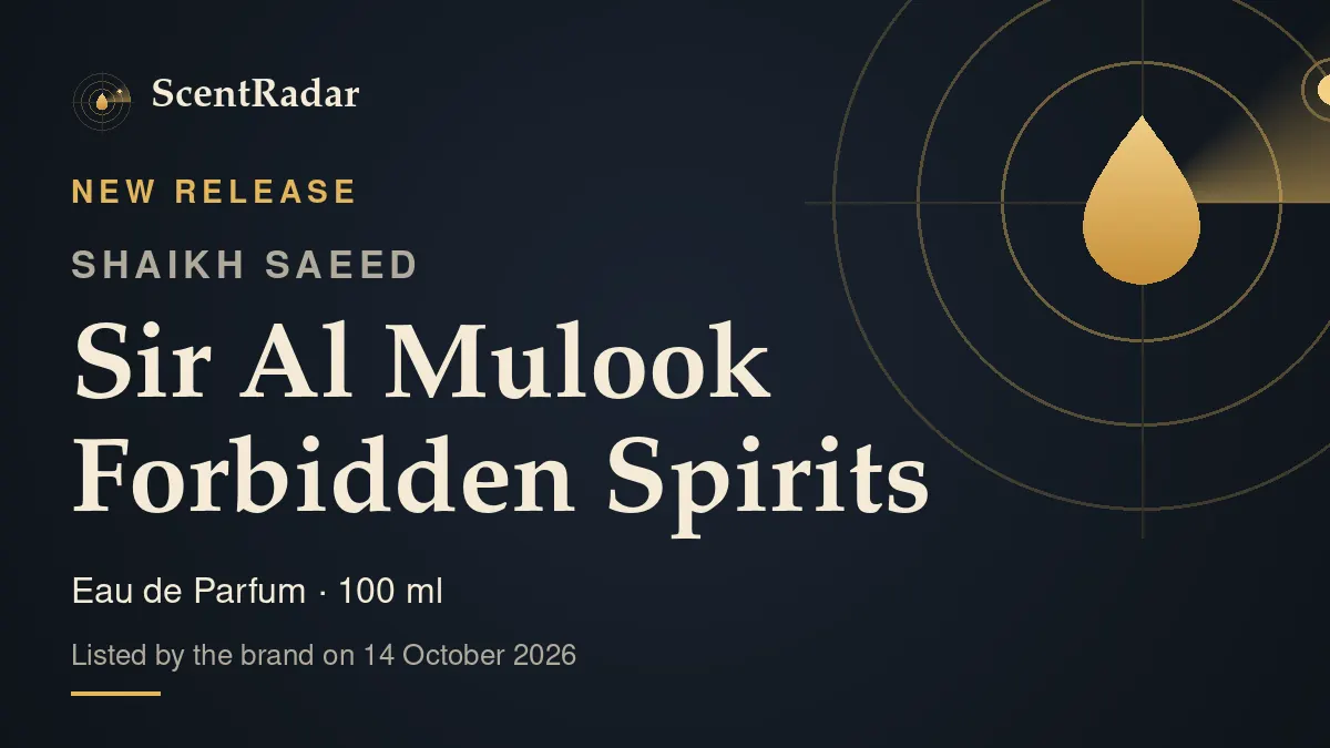 Shaikh Saeed Sir Al Mulook Forbidden Spirits